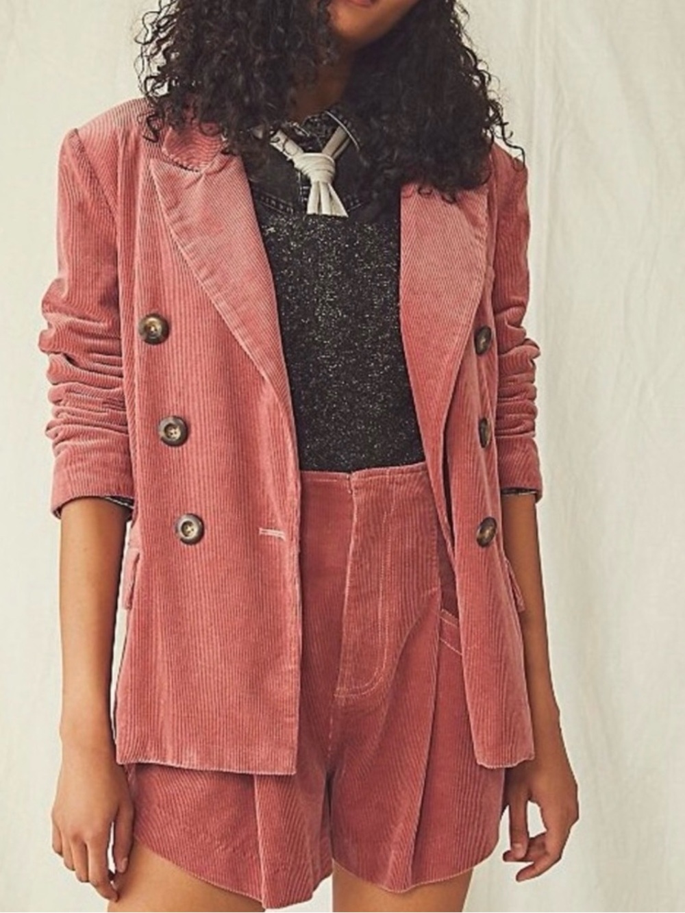 Free People Ella Cord Suit Set
Blazer